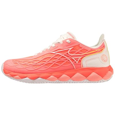 Zapatos Mizuno WAVE Enforce Tour CC Mujer - Coral / Blancos / Naranjas - Chile M716IMCQPG